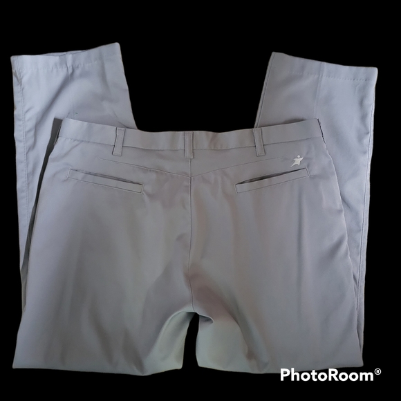 Mens ARAMARK flex fit work pants sz 42x32 - Picture 2 of 3